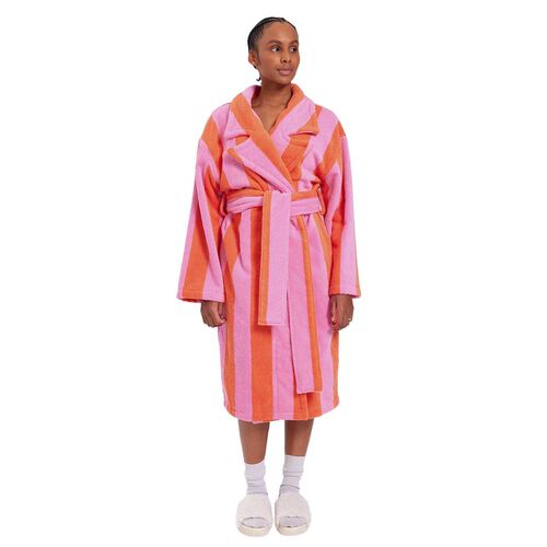 HOMMEY. Stripe Robe